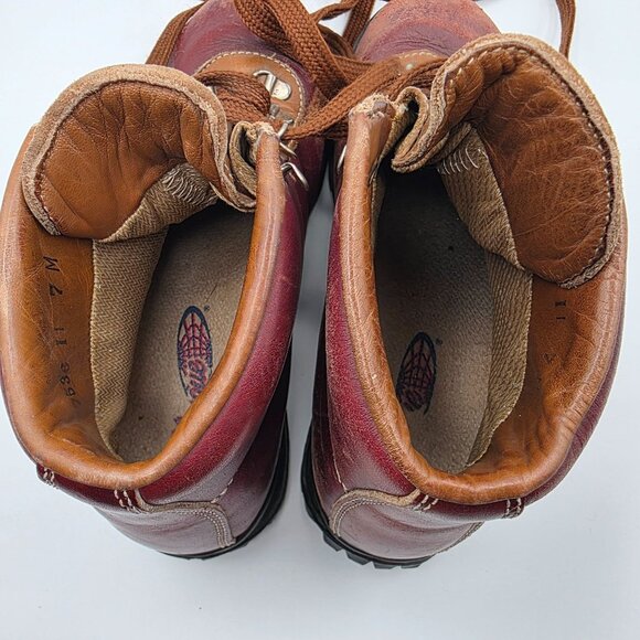 Vasque Gore Tex Womens Hiking Boots 7M Brown Leather Waterproof Italy Camping - Picture 10 of 16